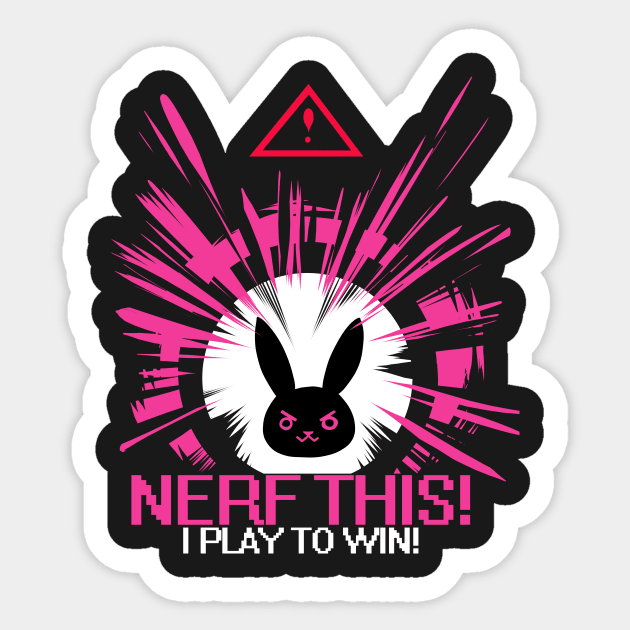 nerfthis!! Sticker by KanaHyde